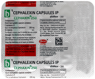 Cephaxin 250 Capsule 10